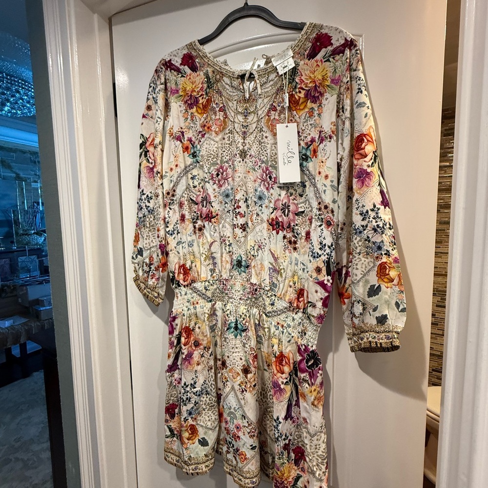 Camilla Floral Midi Dress - Multicolor